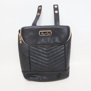 Itzy Ritzy Black Insulated Bottle Bag, Keeps Bottles Warm, Cool, holds 3 Bottles